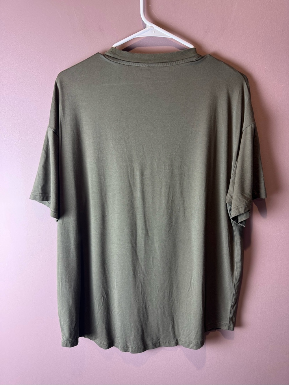 Little Bipsy Bamboo Brown Crewneck Tee for Adults Oversized M - Picture 5 of 8